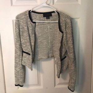 Blazer with zipper